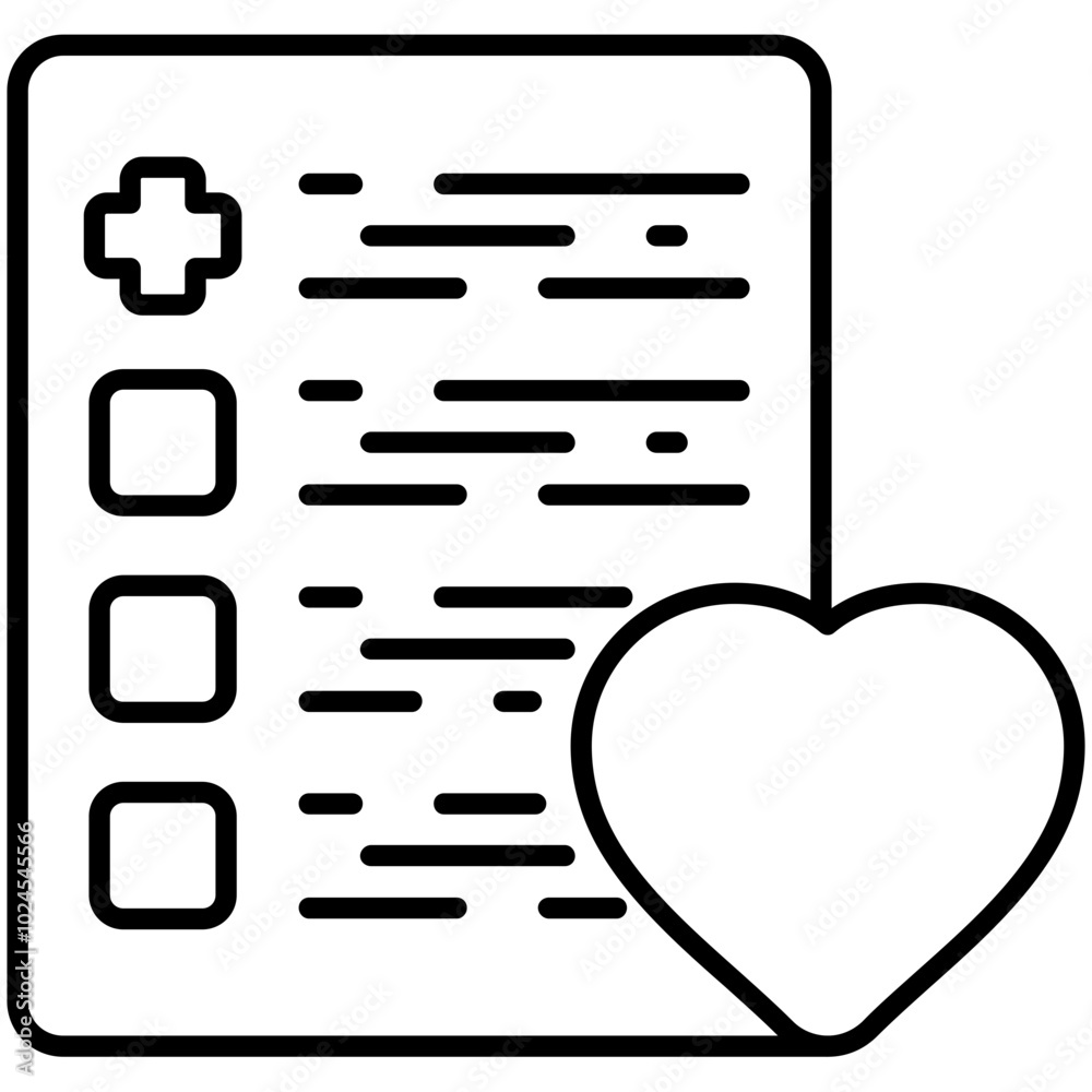 Health Checkup Icon Health Checkup Icon