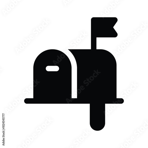 A traditional mailbox for receiving physical mail or emails