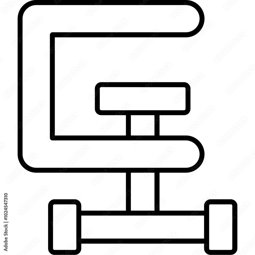 C-Clamp Icon C-Clamp Icon