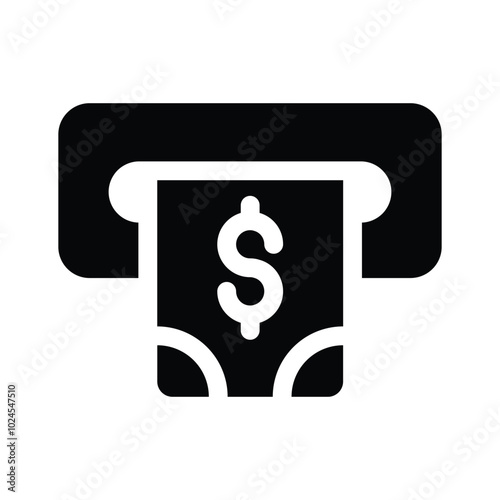 ATM machine for withdrawing money or performing banking transactions