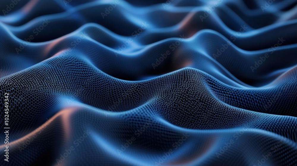 Detailed Close-Up of 3D Surface Texture Detailed Close-Up of 3D Surface Texture