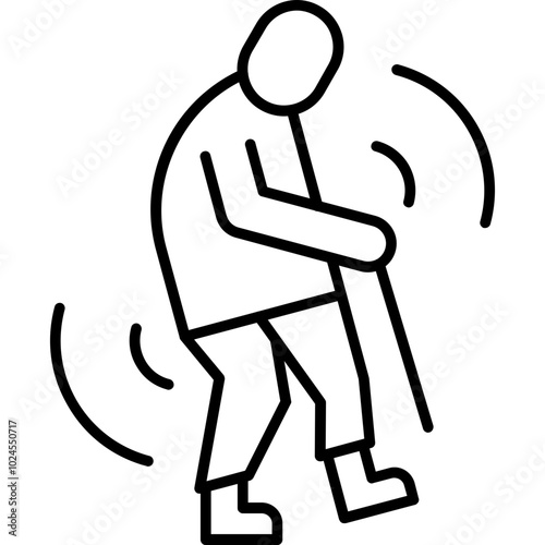 Fall Prevention Icon