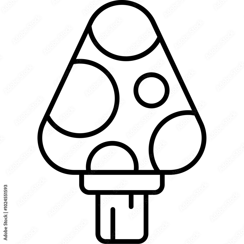 Morel Mushroom Icon Morel Mushroom Icon