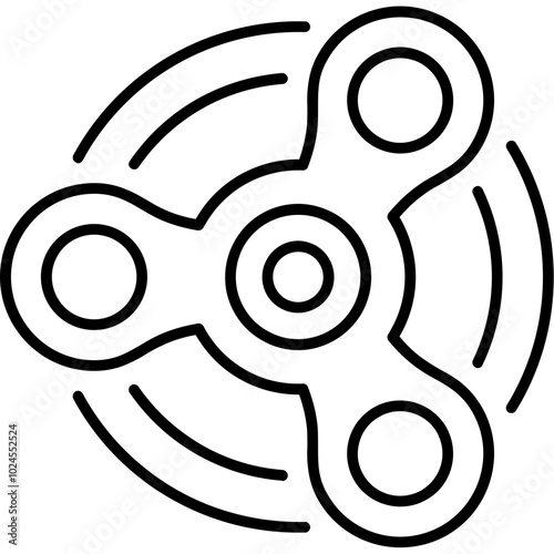 Fidget Spinner Icon