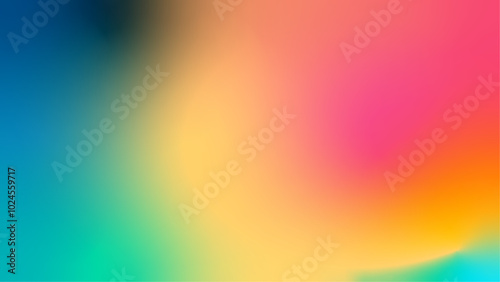 Blurred abstract background with mixed rainbow colors, Background with blurred colors, Background for cover, web, presentation, white space for text