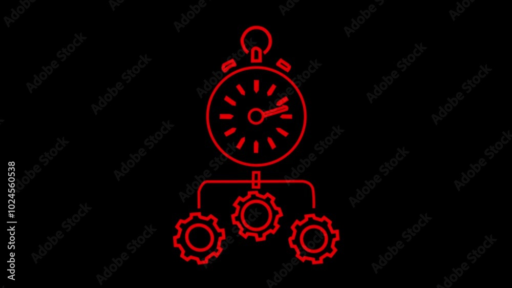 Animated implementation icon designed in flat icon style, Business, or Universal concept icon. project life cycle animation with icons for the steps, software development life cycle and management. Animated implementation icon designed in flat icon style, Business, or Universal concept icon. project life cycle animation with icons for the steps, software development life cycle and management.