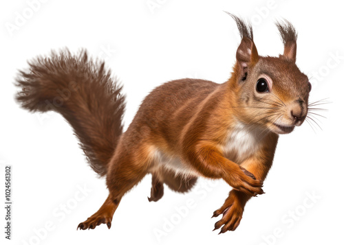 PNG Squirrel running animal mammal rodent.