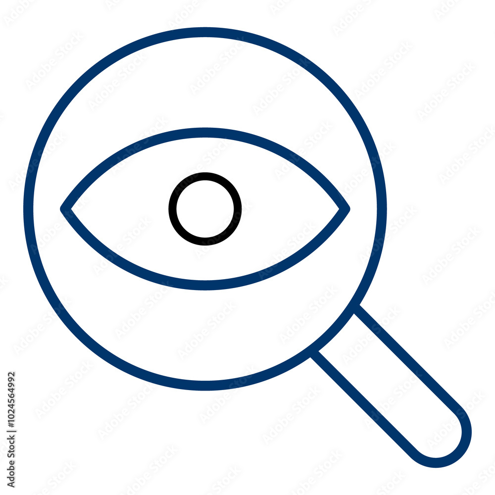 Transparency Icon. Openness Clarity Visibility Magnifying Glass and Honesty Icon. Transparency Icon. Openness Clarity Visibility Magnifying Glass and Honesty Icon.