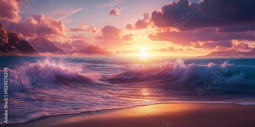Sunset on the bPuesta de sol en la playa papel tapiz amanecer en el océano papel tapiz
each wallpapers and images
