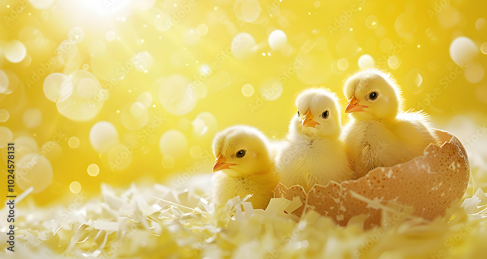 Golden Moments: Easter Celebrations with Yellow Chicks
Golden Moments: Easter Celebrations with Yellow Chicks