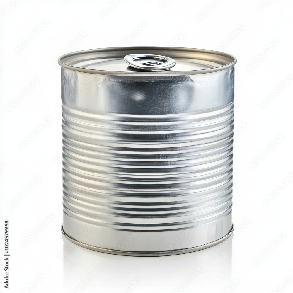 Tin can isolated on white background Tin can isolated on white background