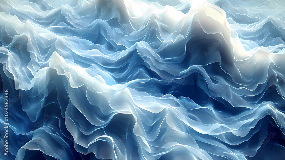 Obraz premium blue abstract background