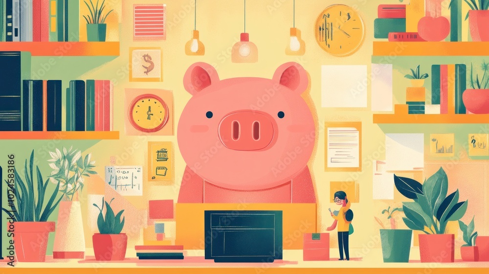 Piggy Bank Office Piggy Bank Office