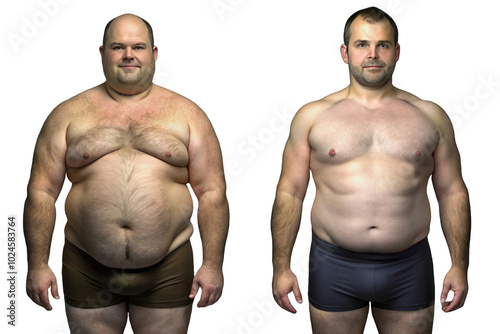 Transformative Journey: Fitness and Bodybuilding, Muscular Growth, Health Evolution Visualized