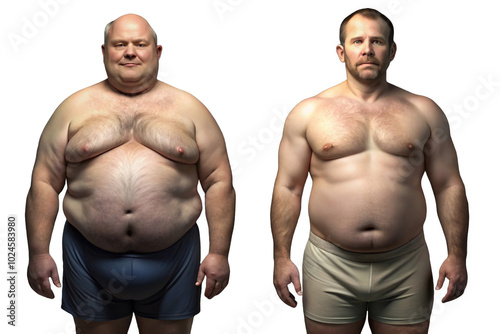 Transformative Journey: Fitness and Bodybuilding, Muscular Growth, Health Evolution Visualized