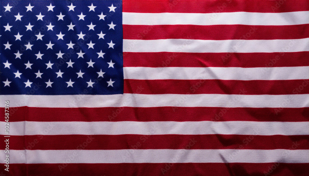 Obraz premium United States with symbols like the American flag, the Statue of Liberty, and iconic landmarks, symbolizing national identity, patriotism, and American culture. 