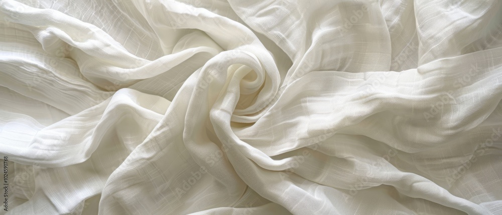 White Crumpled Linen Fabric Texture for Backgrounds and Designs - Soft, Natural, and Elegant Textile Ideal for Fashion, Home Decor, and Creative Projects White Crumpled Linen Fabric Texture for Backgrounds and Designs - Soft, Natural, and Elegant Textile Ideal for Fashion, Home Decor, and Creative Projects