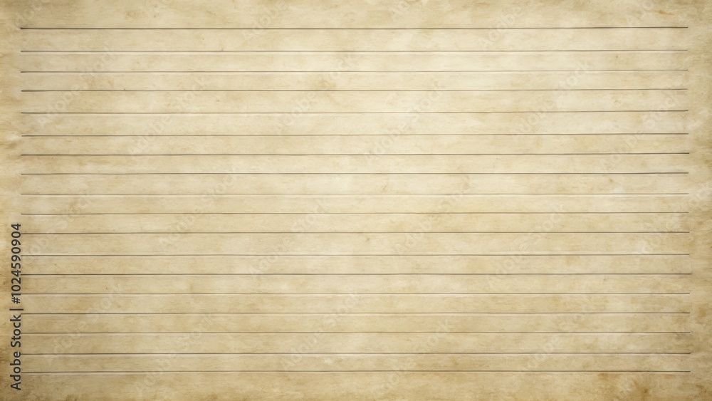 Naklejka premium Blank Old Lined Paper Background Texture for Minimalist Photography and Creative Projects