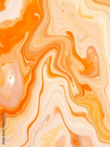 Abstract Orange Wallpaper