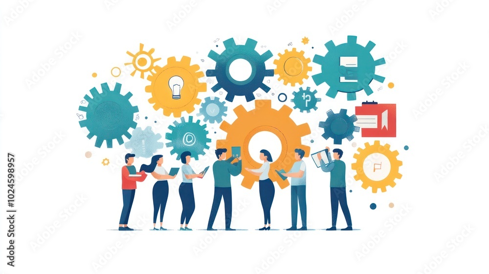 Teamwork and Gears: A Visual Representation of Collaboration Teamwork and Gears: A Visual Representation of Collaboration
