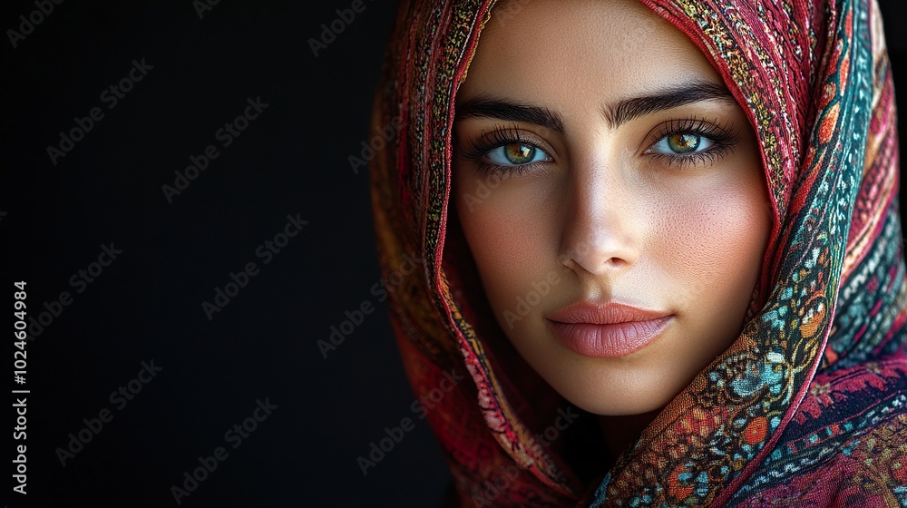 Jordanian Woman in Traditional or Modern Attire Jordanian Woman in Traditional or Modern Attire