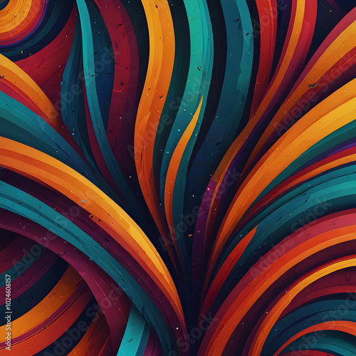 Wallpaper Mural A stunning collection of abstract digital art featuring vibrant colors Torontodigital.ca