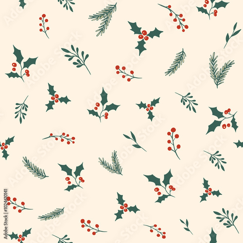 seamless christmas pattern