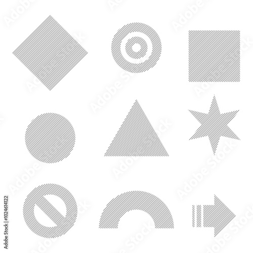 set of icons for design