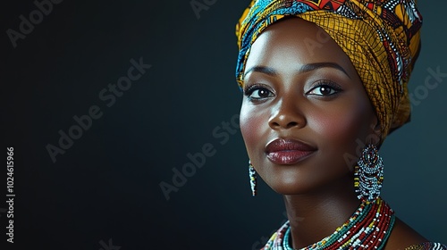 Zimbabwean Woman in Traditional Attire