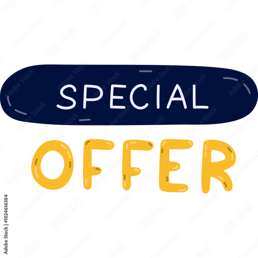 Cute cartoon funky lettering for Special Offer at Black Friday Sale. Hand drawn banner for promotion of super discounts and price off at shop, store, markets. Simple childish isolated clipart Cute cartoon funky lettering for Special Offer at Black Friday Sale. Hand drawn banner for promotion of super discounts and price off at shop, store, markets. Simple childish isolated clipart