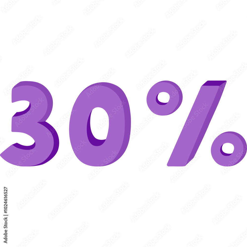 Cute hand drawn three-dimensional lettering of 30 percent sale. 3d letters for big discount for business, offline store, internet sale isolated on background. Minus thirty percent price off clipart. Cute hand drawn three-dimensional lettering of 30 percent sale. 3d letters for big discount for business, offline store, internet sale isolated on background. Minus thirty percent price off clipart.
