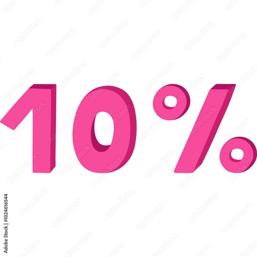 Cute hand drawn three-dimensional lettering of 10 percent sale. 3d letters for big discount for business, offline store, internet sale isolated on background. Minus ten percent price off clipart. Cute hand drawn three-dimensional lettering of 10 percent sale. 3d letters for big discount for business, offline store, internet sale isolated on background. Minus ten percent price off clipart.
