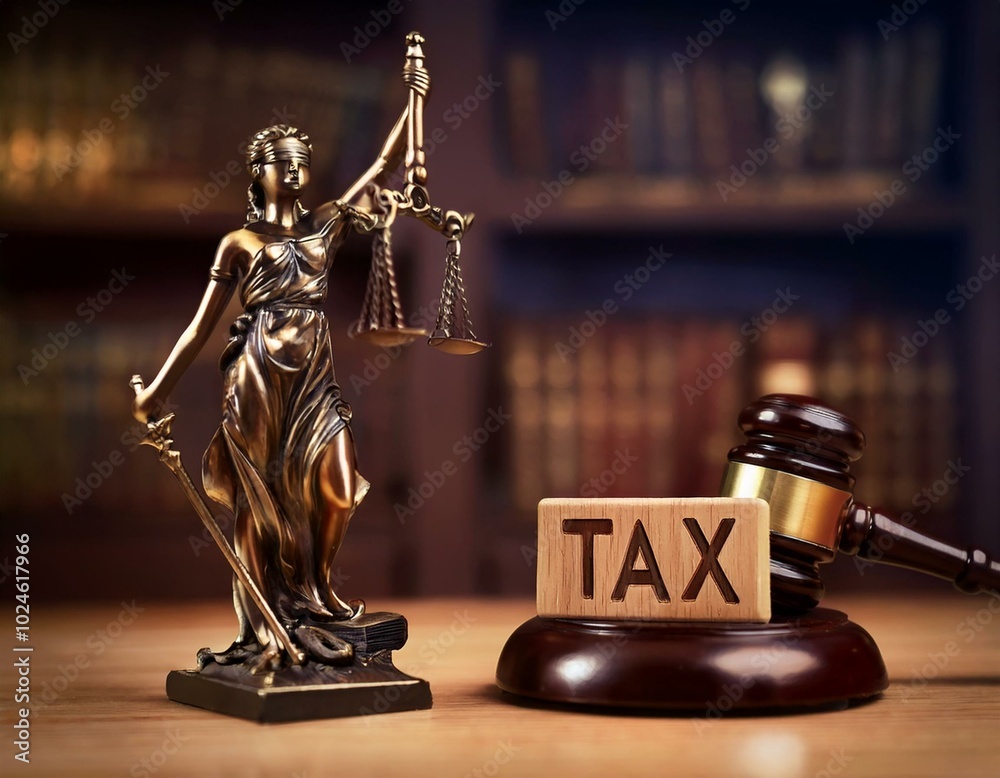 A powerful reminder of the importance of justice, embodied by a statue of Lady Justice and a gavel A powerful reminder of the importance of justice, embodied by a statue of Lady Justice and a gavel