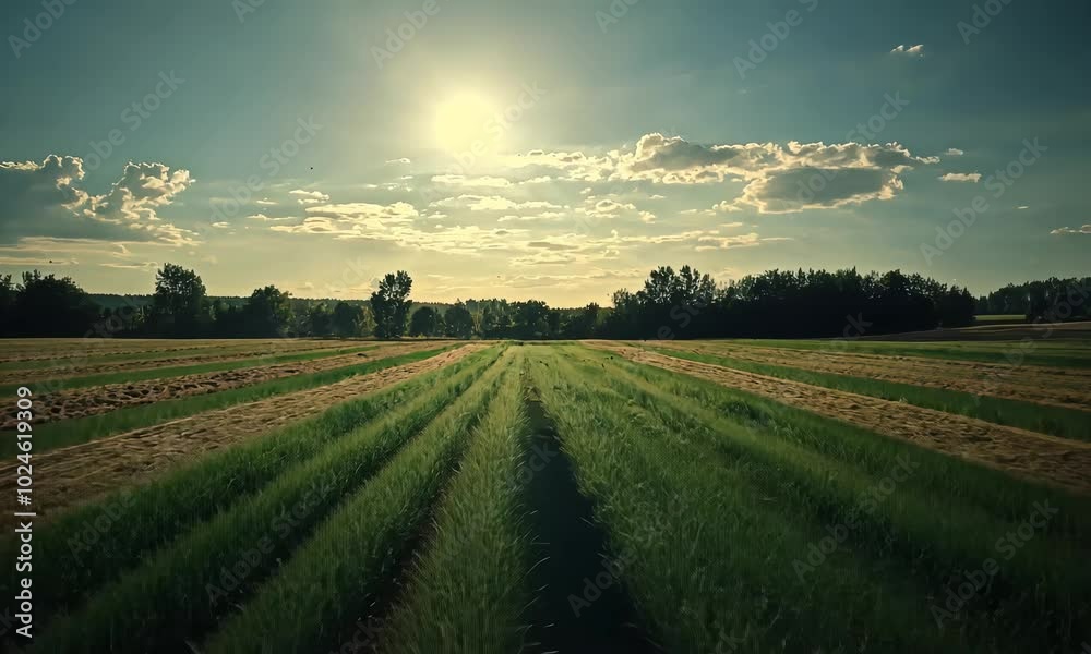 Timelapse of Shadows Moving Across a Field as the Sun Traverses the Sky Timelapse of Shadows Moving Across a Field as the Sun Traverses the Sky
