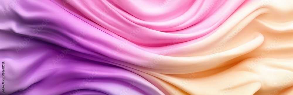 Obraz premium Vibrant abstract fractal design with infinite spirals and fluid movement