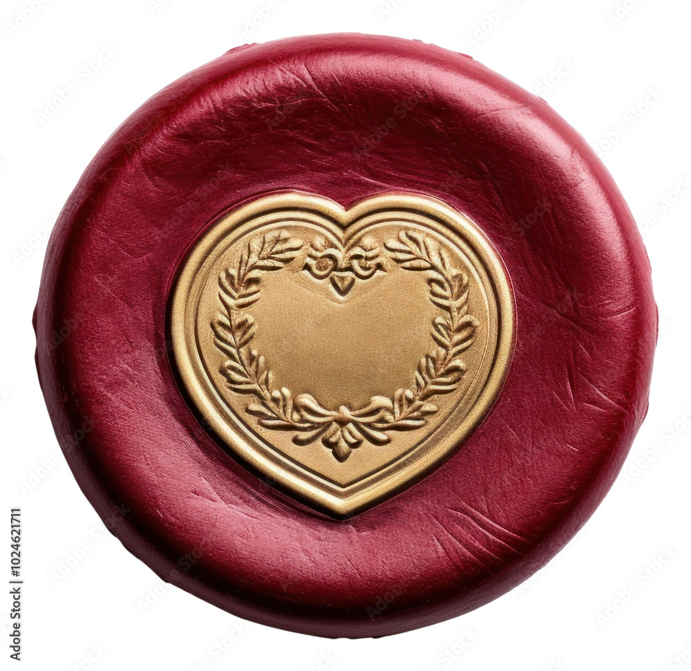 PNG  Seal Wax Stamp valentines jewelry locket white background.