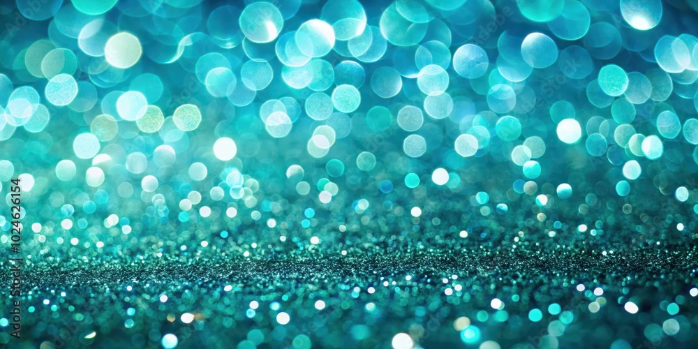 Abstract Blue Glitter Background with Sparkling Bokeh Lights Abstract Blue Glitter Background with Sparkling Bokeh Lights