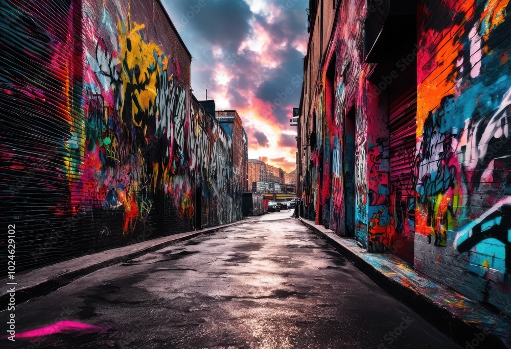 Fototapeta premium vibrant urban grunge background textures featuring bold designs ideal creative projects digital art applications, modern, artistic, layered, rough, graphic