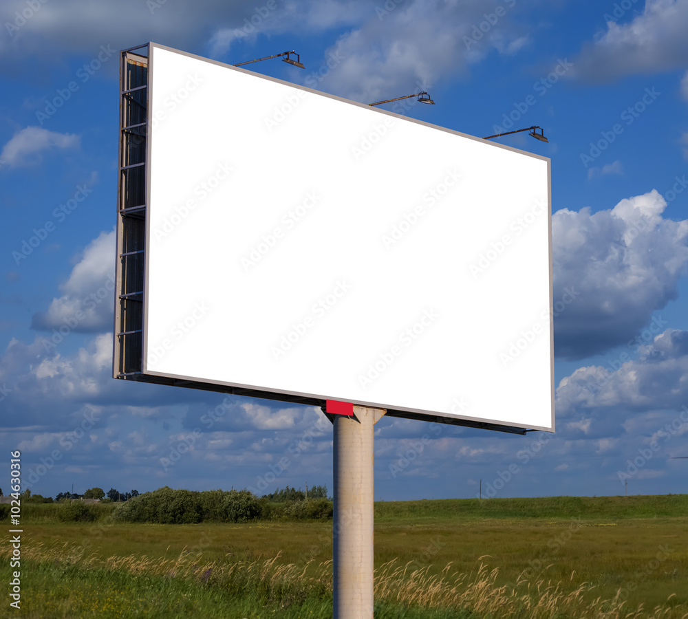 Background for design, billboards on city streets and along roads Background for design, billboards on city streets and along roads