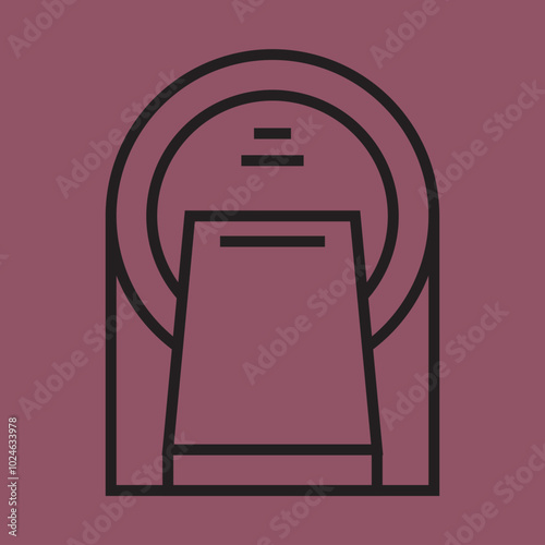 MRI ScannerIcon Design