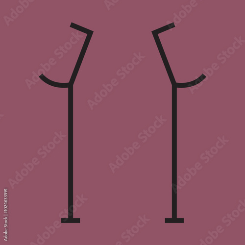 CrutchesIcon Design