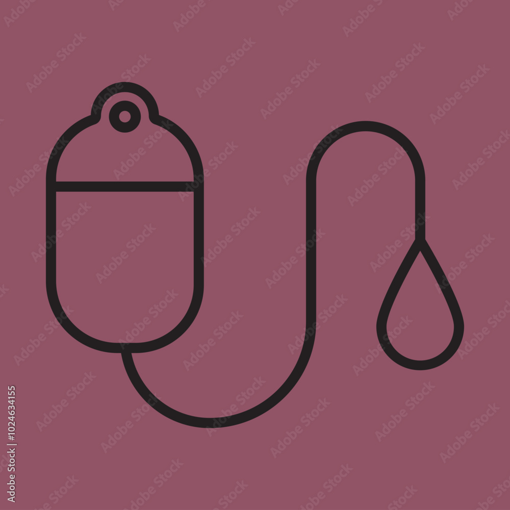 Fototapeta premium Blood DonationIcon Design