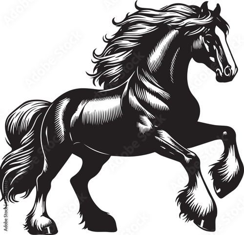 Cheval Canadian Vector
