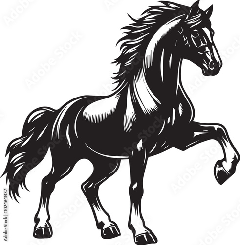 Cheval Canadian Vector