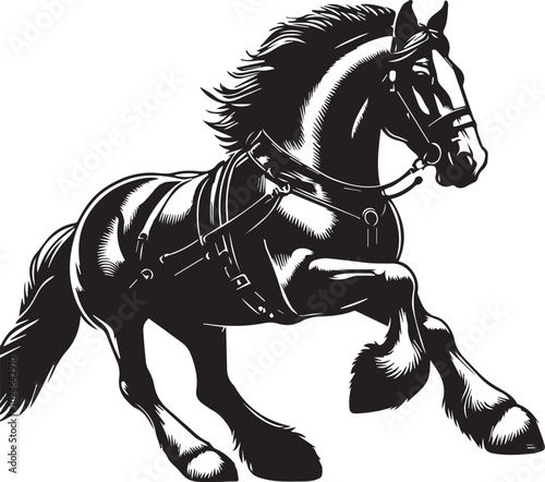 Cheval Canadian Vector