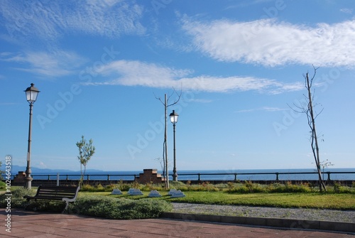 LUNGOMARE D ISALERNO,ITALIA,21 SETTEMBRE 2024. photo