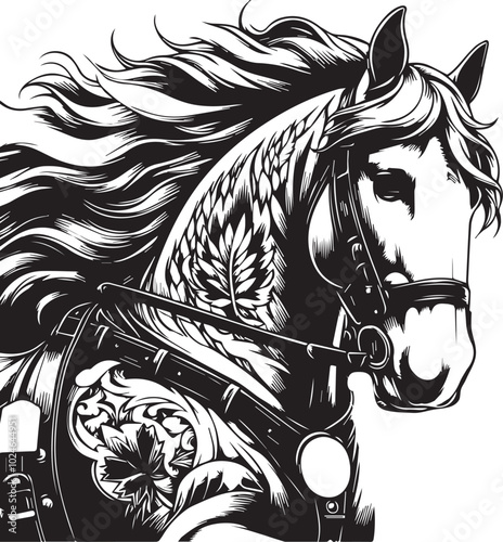 Cheval Canadian Vector
