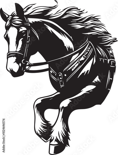 Cheval Canadian Vector