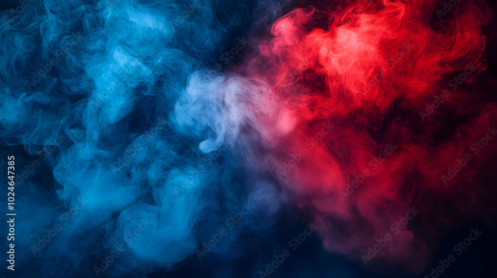 Obraz premium abstract colorful smoke