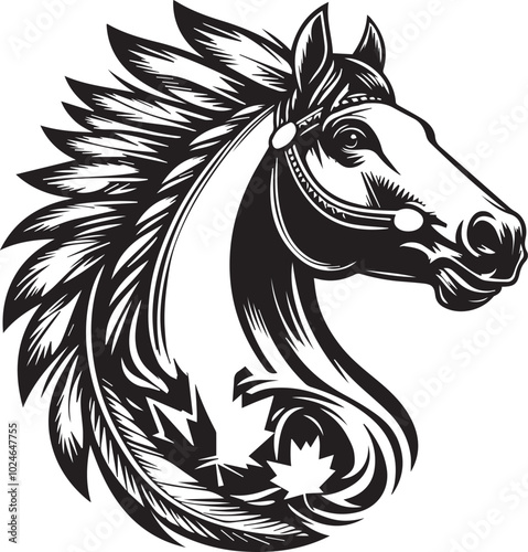 Cheval Canadian Vector